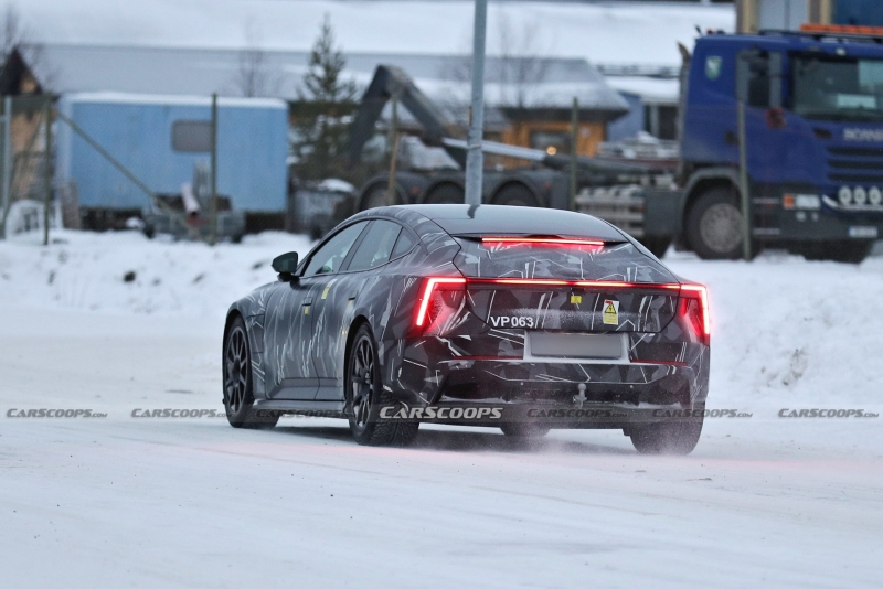 Polestar 5 Spied Testing As Porsche Taycan Rival With Nearly 900 HP