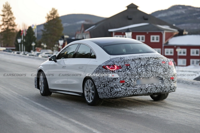 2026 Mercedes CLA Reveals Its Streamlined Body Ahead Of Impending Debut