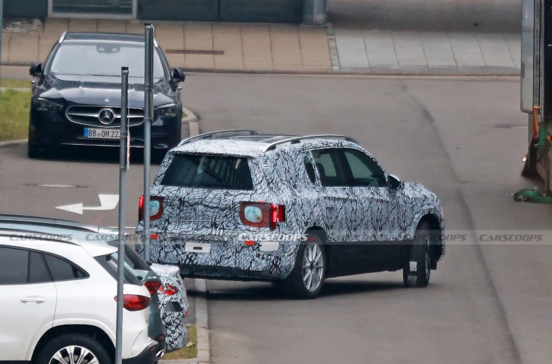 2026 Mercedes GLB Spied With New Styling And Both EV And Gas Power