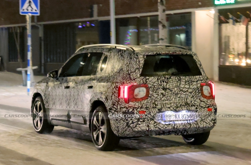 2026 Mercedes GLB Spied With New Styling And Both EV And Gas Power