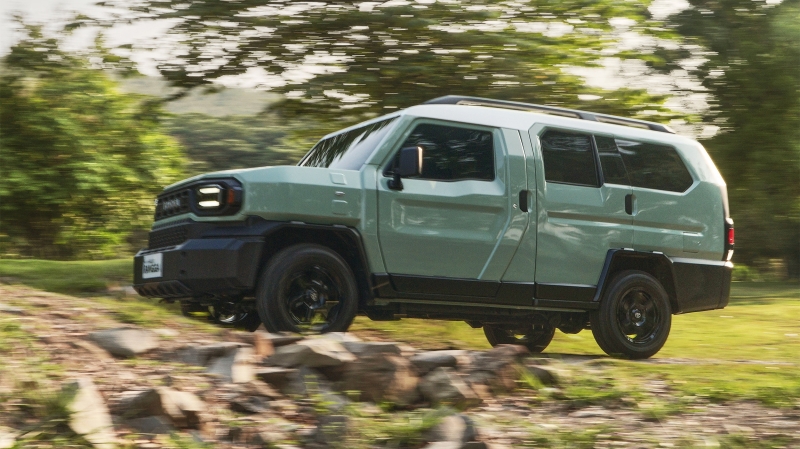 Toyota Hilux Champ Turns Into A Seven-Seater SUV