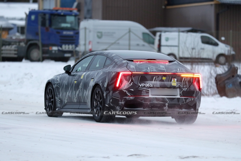 Polestar 5 Spied Testing As Porsche Taycan Rival With Nearly 900 HP