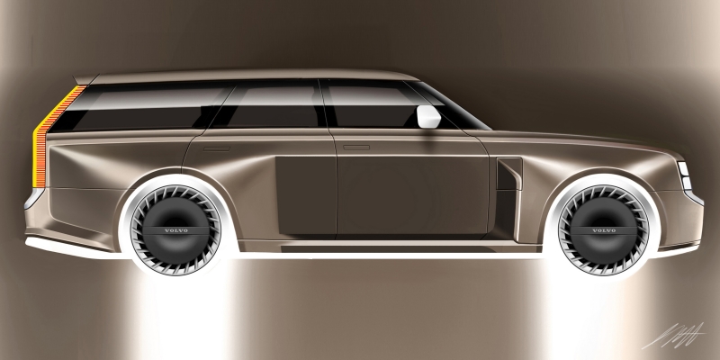 Modern Volvo 240 Design Study Proves Boxy Can Be Sexy Again