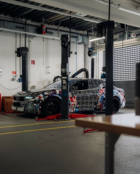 BMW M Teases A Hot Neue Klasse M3 EV