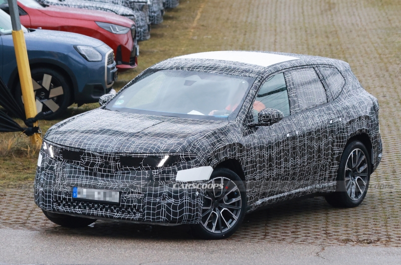 2026 BMW iX3 Neue Klasse Flaunts Production LEDs In Latest Spy Shots