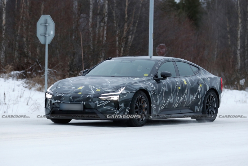 Polestar 5 Spied Testing As Porsche Taycan Rival With Nearly 900 HP