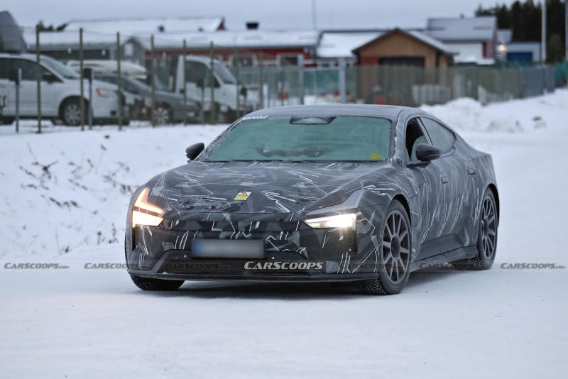 Polestar 5 Spied Testing As Porsche Taycan Rival With Nearly 900 HP