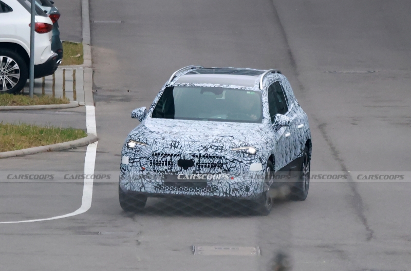 2026 Mercedes GLB Spied With New Styling And Both EV And Gas Power