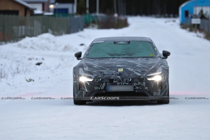 Polestar 5 Spied Testing As Porsche Taycan Rival With Nearly 900 HP