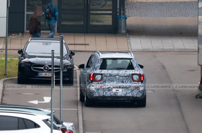 2026 Mercedes GLB Spied With New Styling And Both EV And Gas Power