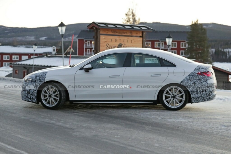 2026 Mercedes CLA Reveals Its Streamlined Body Ahead Of Impending Debut