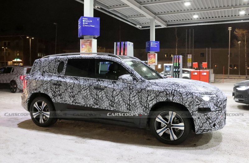 2026 Mercedes GLB Spied With New Styling And Both EV And Gas Power