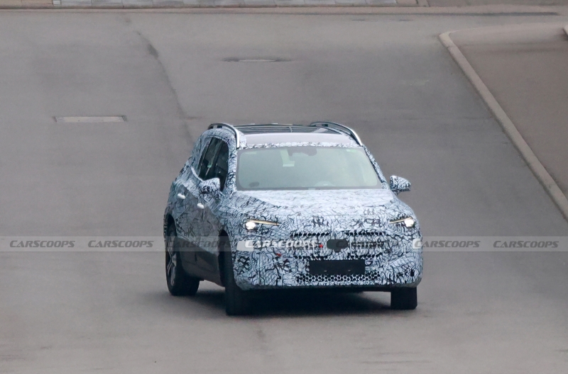 2026 Mercedes GLB Spied With New Styling And Both EV And Gas Power