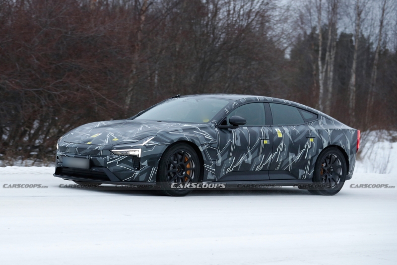 Polestar 5 Spied Testing As Porsche Taycan Rival With Nearly 900 HP