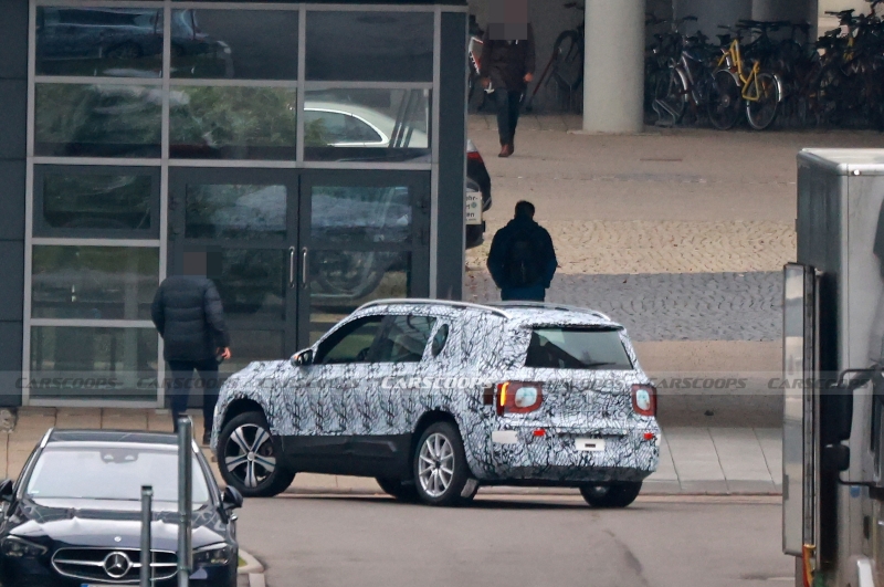 2026 Mercedes GLB Spied With New Styling And Both EV And Gas Power