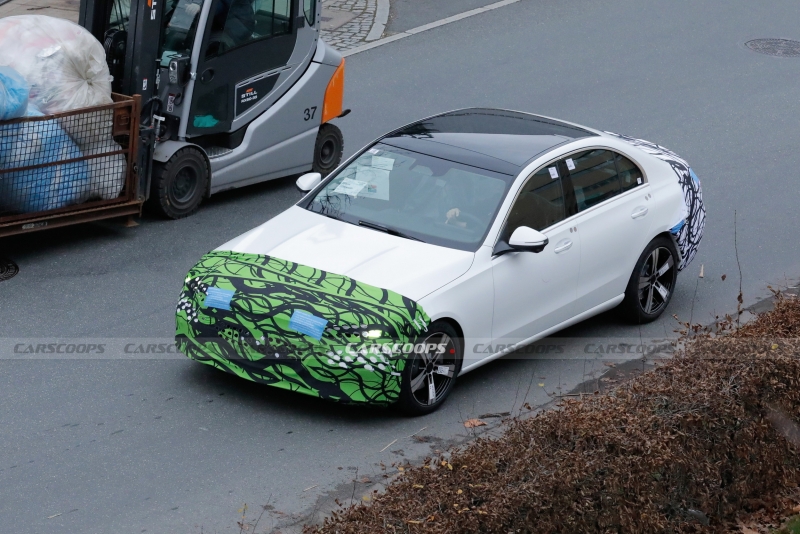 2026 Mercedes C-Class Keeps Gas Power Alive With A Facelift