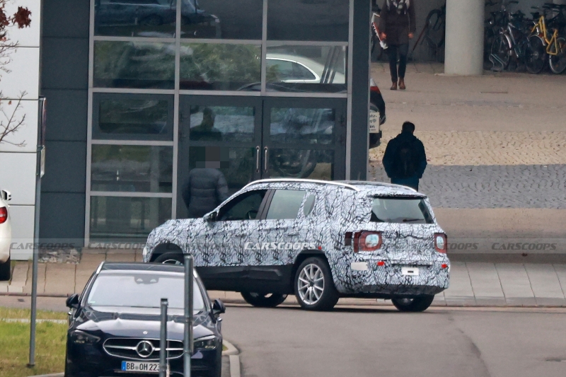 2026 Mercedes GLB Spied With New Styling And Both EV And Gas Power