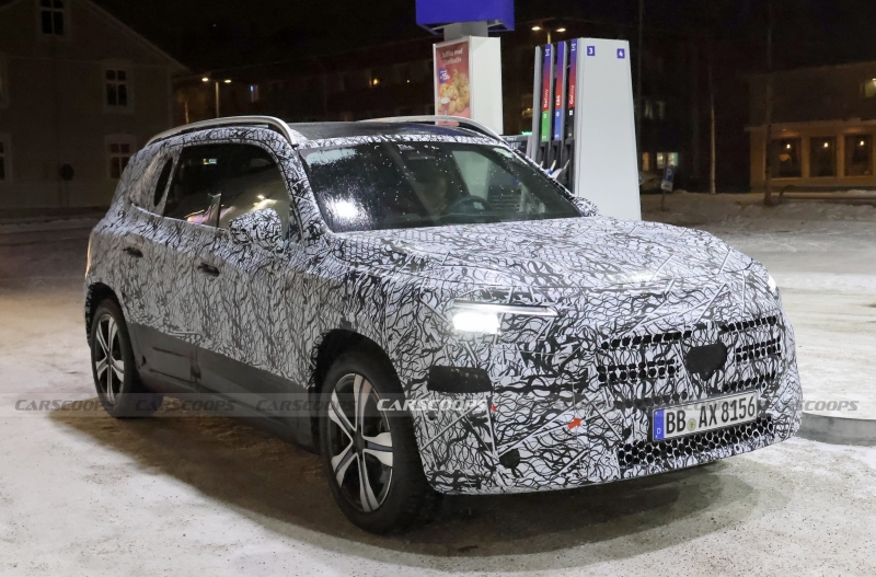 2026 Mercedes GLB Spied With New Styling And Both EV And Gas Power