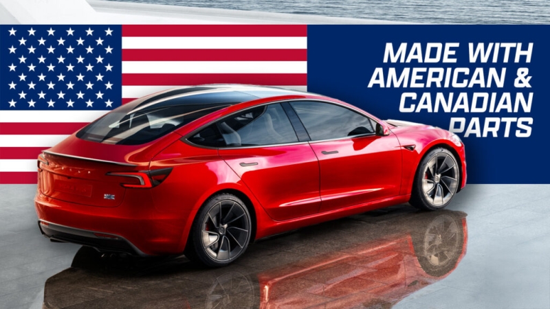 The Tesla Model 3 Performance Is The Most American-Made Car