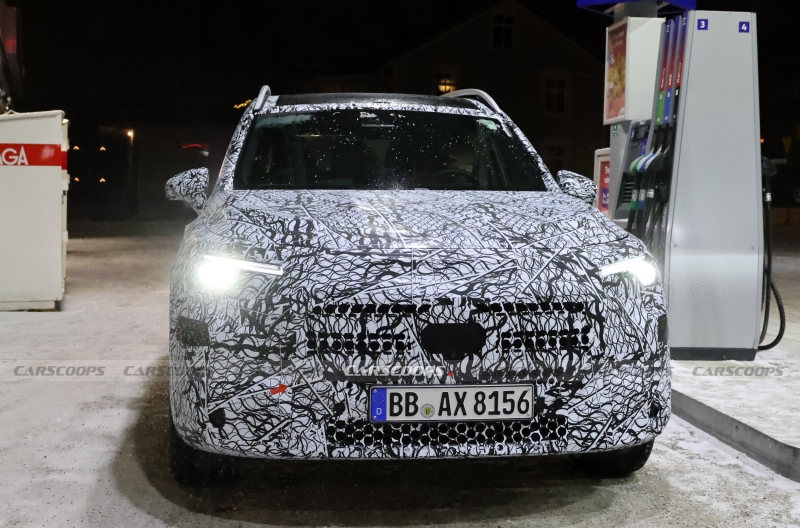 2026 Mercedes GLB Spied With New Styling And Both EV And Gas Power