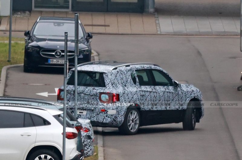 2026 Mercedes GLB Spied With New Styling And Both EV And Gas Power