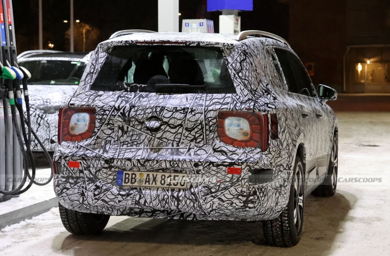 2026 Mercedes GLB Spied With New Styling And Both EV And Gas Power