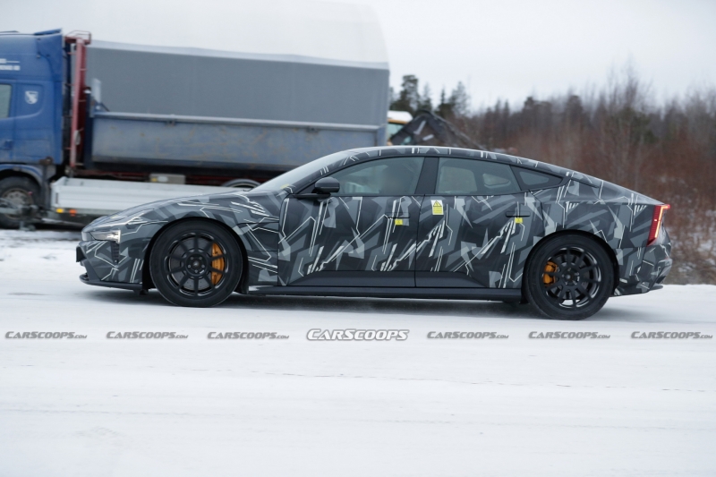 Polestar 5 Spied Testing As Porsche Taycan Rival With Nearly 900 HP