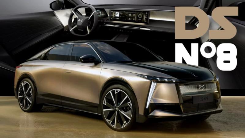 DS No8 Breaks Cover As The New French Electric Flagship