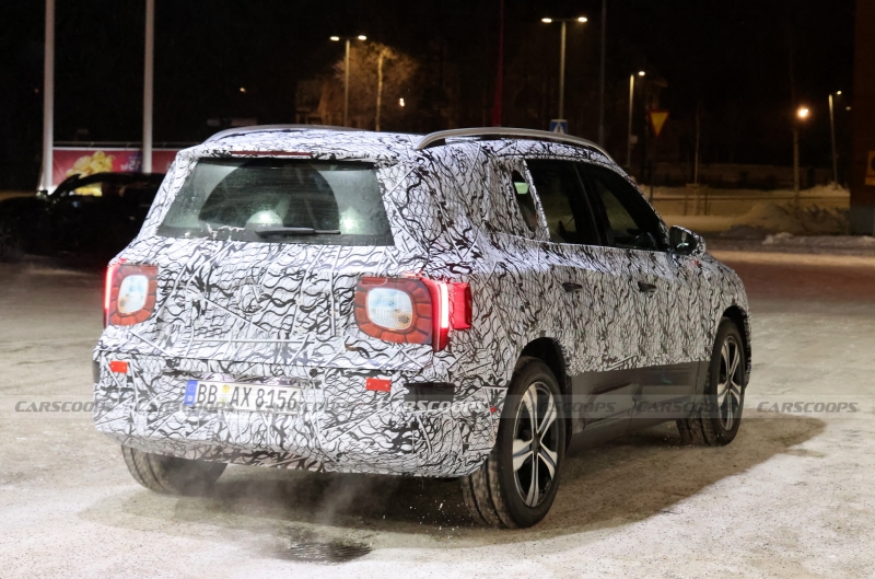 2026 Mercedes GLB Spied With New Styling And Both EV And Gas Power
