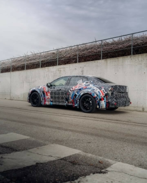 BMW M Teases A Hot Neue Klasse M3 EV