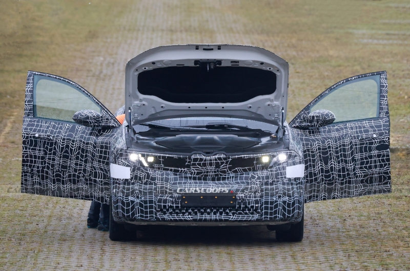 2026 BMW iX3 Neue Klasse Flaunts Production LEDs In Latest Spy Shots