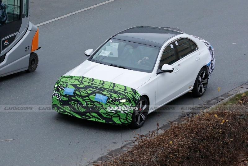 2026 Mercedes C-Class Keeps Gas Power Alive With A Facelift