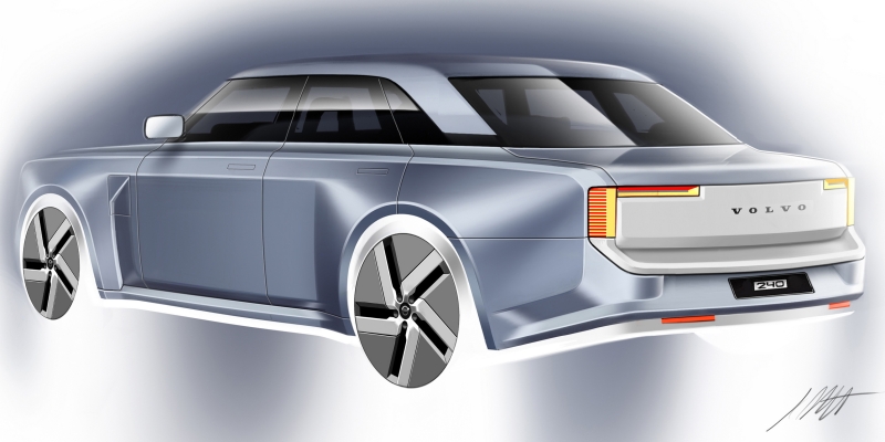 Modern Volvo 240 Design Study Proves Boxy Can Be Sexy Again