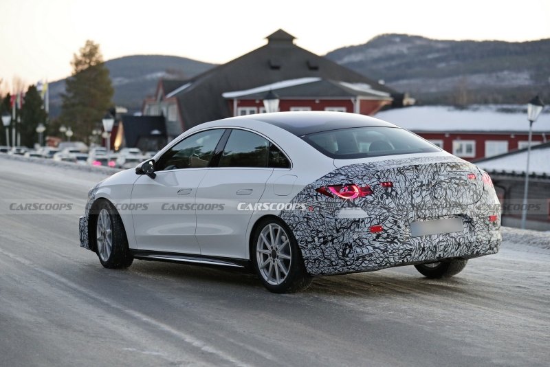 2026 Mercedes CLA Reveals Its Streamlined Body Ahead Of Impending Debut