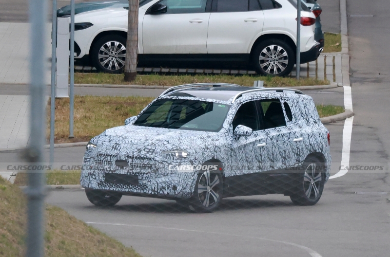 2026 Mercedes GLB Spied With New Styling And Both EV And Gas Power