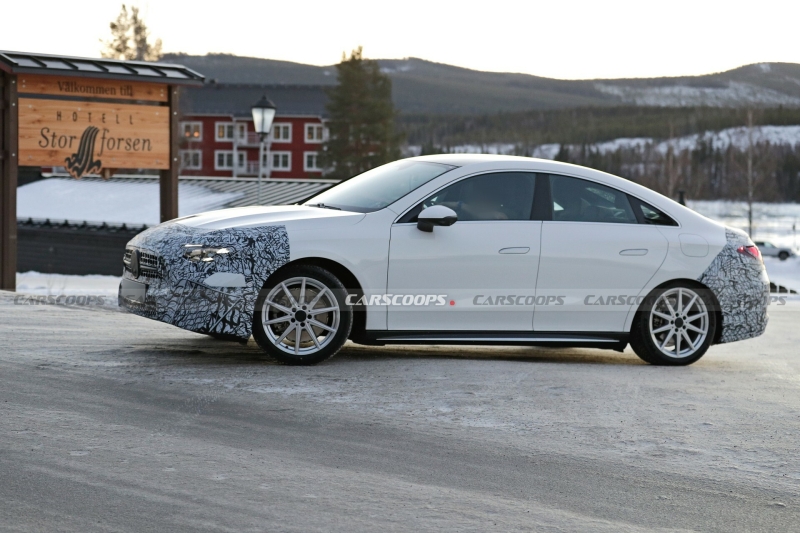 2026 Mercedes CLA Reveals Its Streamlined Body Ahead Of Impending Debut