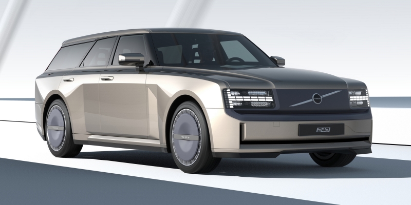 Modern Volvo 240 Design Study Proves Boxy Can Be Sexy Again