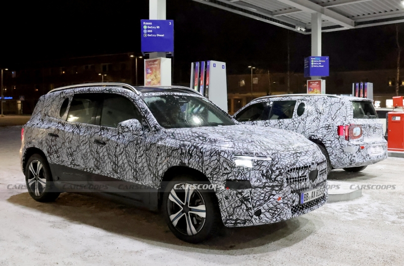 2026 Mercedes GLB Spied With New Styling And Both EV And Gas Power