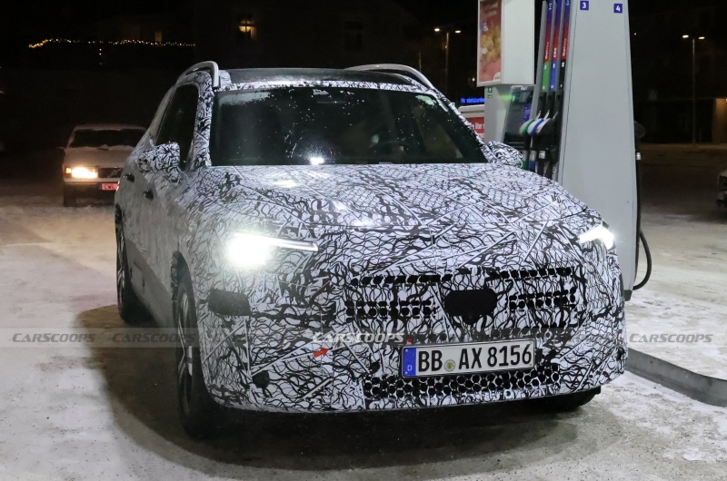 2026 Mercedes GLB Spied With New Styling And Both EV And Gas Power