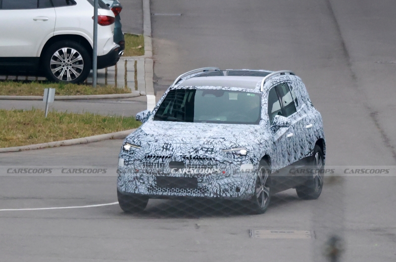 2026 Mercedes GLB Spied With New Styling And Both EV And Gas Power