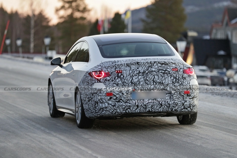 2026 Mercedes CLA Reveals Its Streamlined Body Ahead Of Impending Debut