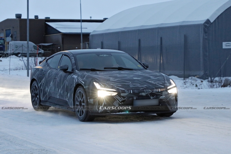 Polestar 5 Spied Testing As Porsche Taycan Rival With Nearly 900 HP