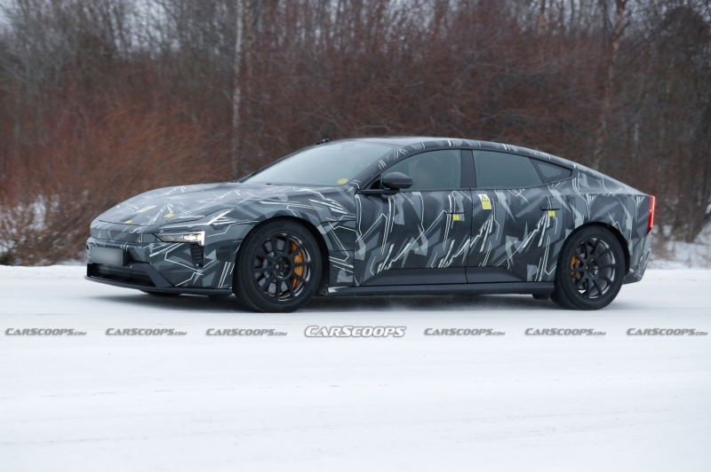 Polestar 5 Spied Testing As Porsche Taycan Rival With Nearly 900 HP