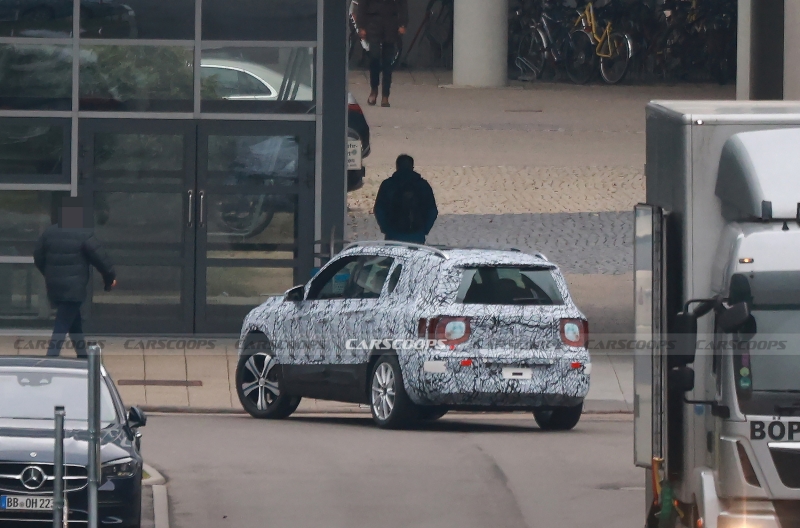 2026 Mercedes GLB Spied With New Styling And Both EV And Gas Power