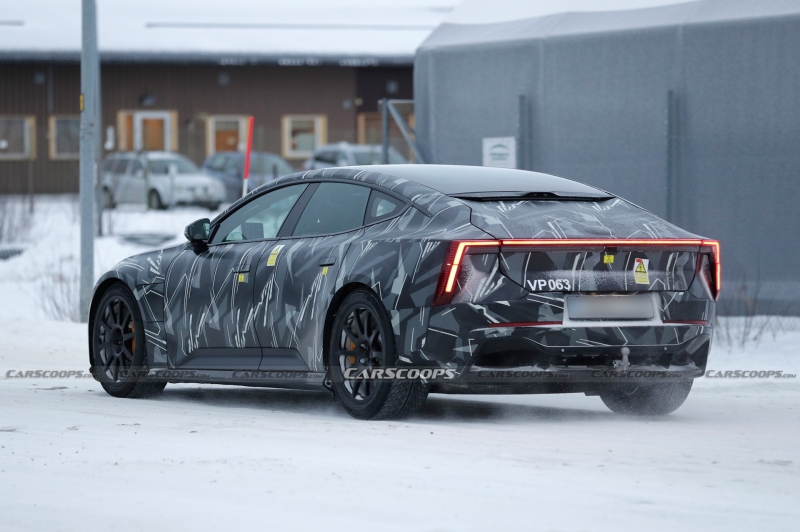 Polestar 5 Spied Testing As Porsche Taycan Rival With Nearly 900 HP