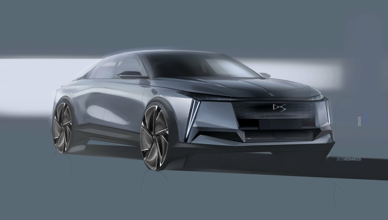 DS No8 Breaks Cover As The New French Electric Flagship