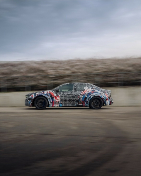 BMW M Teases A Hot Neue Klasse M3 EV