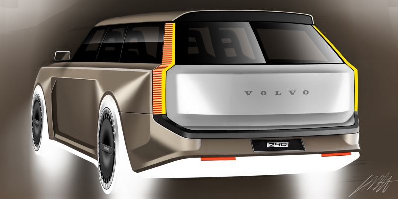 Modern Volvo 240 Design Study Proves Boxy Can Be Sexy Again
