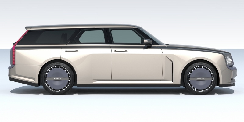 Modern Volvo 240 Design Study Proves Boxy Can Be Sexy Again