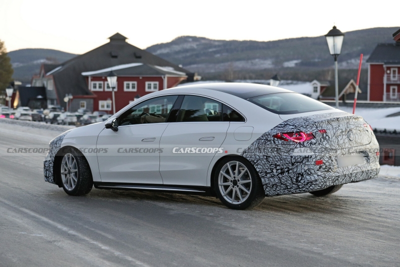 2026 Mercedes CLA Reveals Its Streamlined Body Ahead Of Impending Debut
